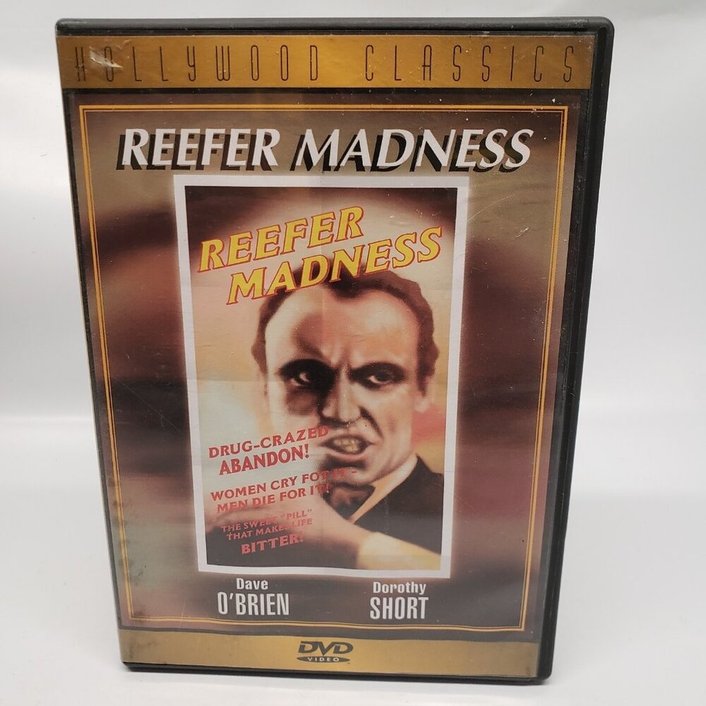 Reefer Madness DVD Dave O'Brian Dorothy Short Potheads Black and White 1930's